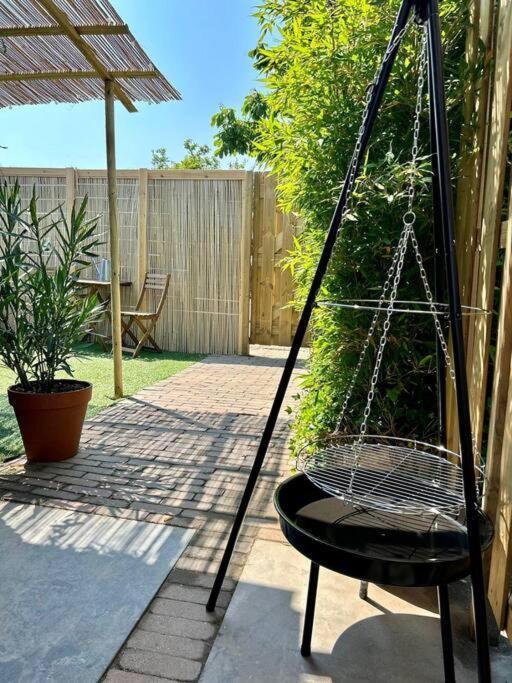 Jungle Style Lodge With Jacuzzi ,Sauna And Garden Near Amsterdam Vijfhuizen Dış mekan fotoğraf
